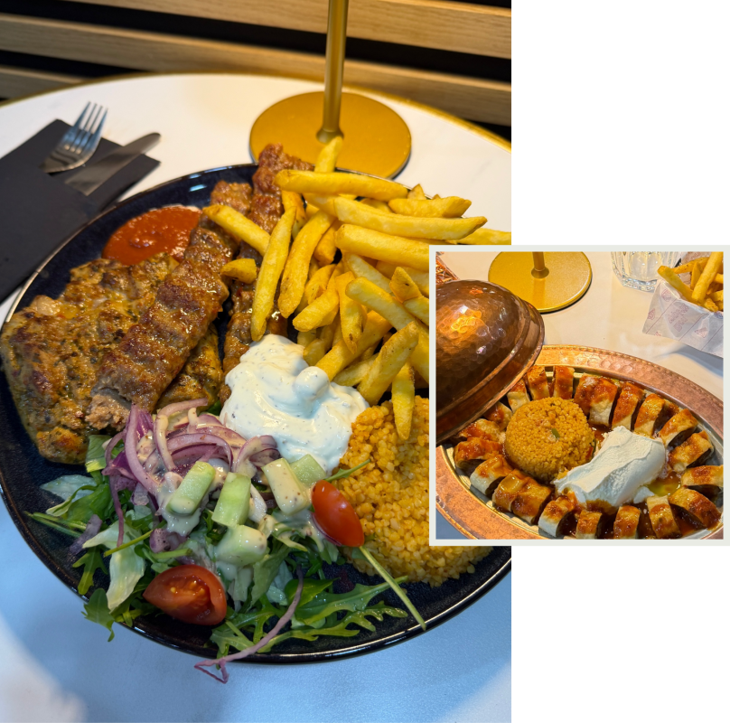 Le restaurant - À La Parisienne - restaurant SAINT-HERBLAIN - Restaurant Saint Herblain - Restaurant Turque - meilleur restaurant SAINT-HERBLAIN